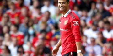 Ten Hag tells Ronaldo to improve match fitness after missing pre-season