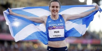 Muir wins 1500m gold on final night of Commonwealth Games