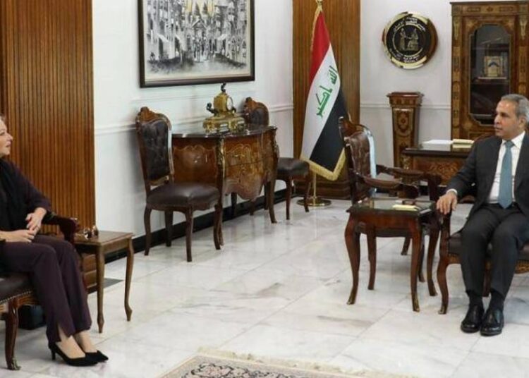 Iraqi judicial council chief, UN envoy discuss political crisis in Iraq 2 - Egyptian Gazette Iraqi judicial council chief, UN envoy discuss political crisis in Iraq 1 - Egyptian Gazette