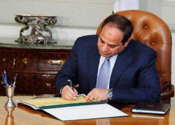 Presidential decree appointing Sherif Sedqi as CEO of EgSA