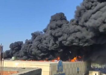 Fire breaks out in Carrefour branch in Alexandria