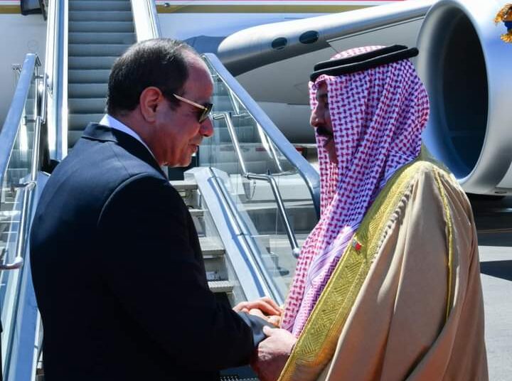 Sisi sees off Bahraini king at El Alamein Airport 1 - Egyptian Gazette
