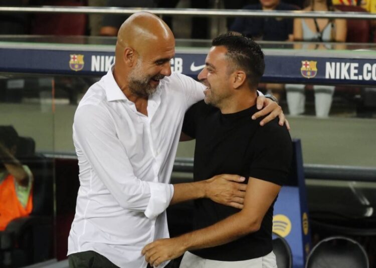 Barca and Man City draw charity friendly at Camp Nou 2 - Egyptian Gazette Barca and Man City draw charity friendly at Camp Nou 1 - Egyptian Gazette