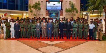 AOI receives delegation of Army War College Nigeria students