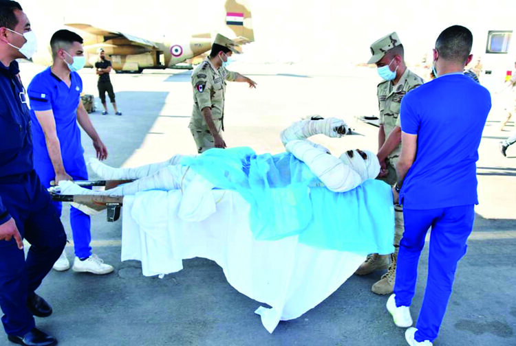 Libyan fuel truck blast patients to receive medical treatment in Cairo 1 - Egyptian Gazette