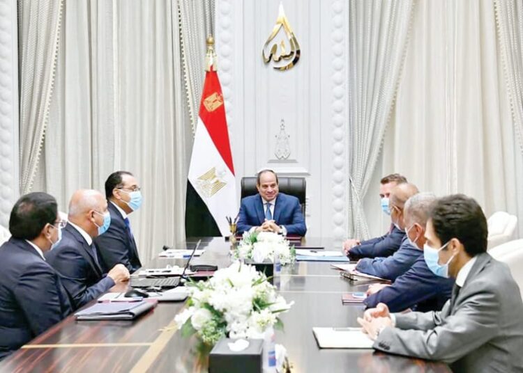 Sisi calls for due focus on qualification of fast electric train system’s human resources 1 - Egyptian Gazette