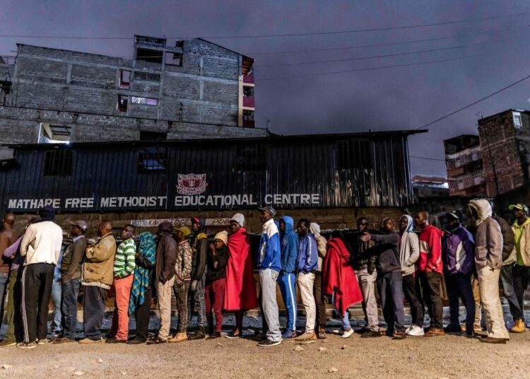 Kenyans start voting in presidential election 1 - Egyptian Gazette