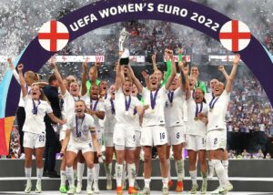 England fans erupt as women's side win Euro 2022 final 2 - Egyptian Gazette