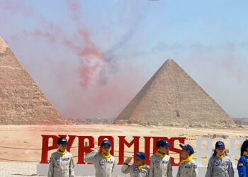 Pyramids Air Show 2022 starts activities at Giza Plateau