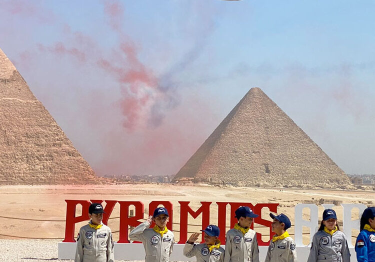 Pyramids Air Show 2022 starts activities at Giza Plateau 1 - Egyptian Gazette