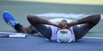 Kyrgios wins Citi Open again; Samsonova takes women’s title 1 - Egyptian Gazette Kyrgios wins Citi Open again; Samsonova takes women’s title
