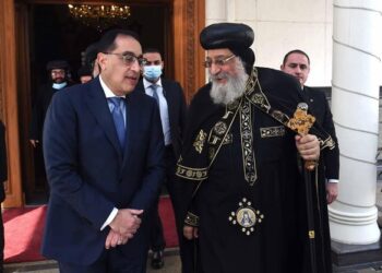 PM meets Pope Tawadros II, LYF participants