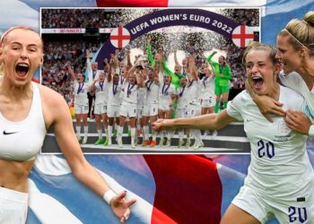 England fans erupt as women’s side win Euro 2022 final