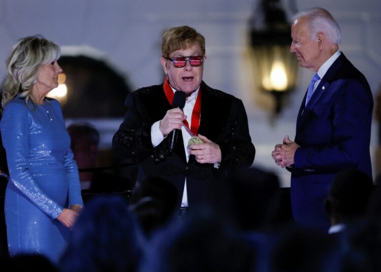 Rocketman at the White House: Bidens host Elton John for South Lawn soiree 1 - Egyptian Gazette