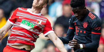 Bayern slumps to shock 1-0 loss at Augsburg