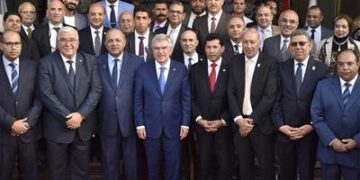 IOC president visits Egypt’s int’l city for Olympic games