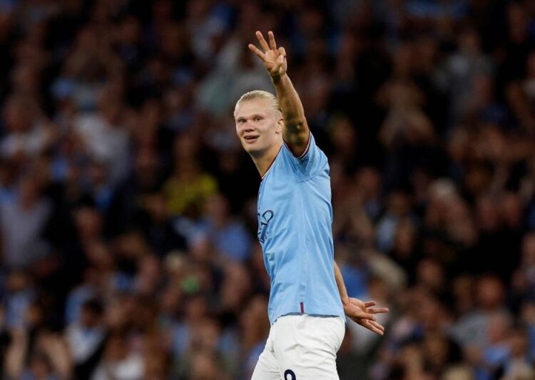 Record-breaking Haaland hits City treble, Arsenal stay perfect 1 - Egyptian Gazette