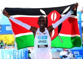Kenya’s Kipchoge shatters marathon world record in Berlin