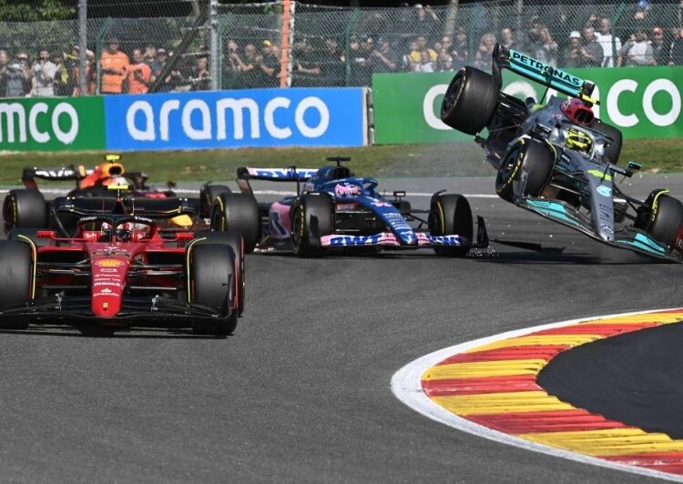 Hamilton’s car took 45G hit in Spa crash, Mercedes say 2 - Egyptian Gazette Hamilton’s car took 45G hit in Spa crash, Mercedes say 1 - Egyptian Gazette