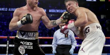 Alvarez, Golovkin not leaning on history in trilogy finale 1 - Egyptian Gazette Alvarez, Golovkin not leaning on history in trilogy finale
