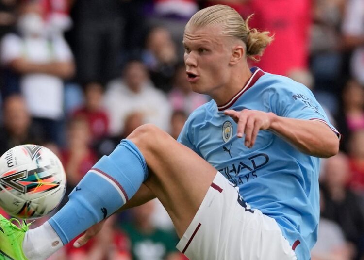 Manchester City's Erling Haaland