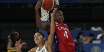 USA thrash Puerto Rico 106-42 at women's basketball World Cup 1 - Egyptian Gazette USA thrash Puerto Rico 106-42 at women’s basketball World Cup