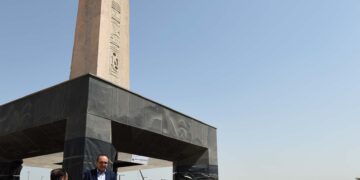 PM follows up progress of Grand Egyptian Museum project 1 - Egyptian Gazette PM follows up progress of Grand Egyptian Museum project
