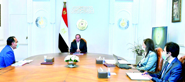 Sisi reviews development of economic indicators 2 - Egyptian Gazette Sisi reviews development of economic indicators 1 - Egyptian Gazette