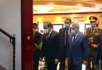 Sisi arrives at HQ of SCA’s new marine units