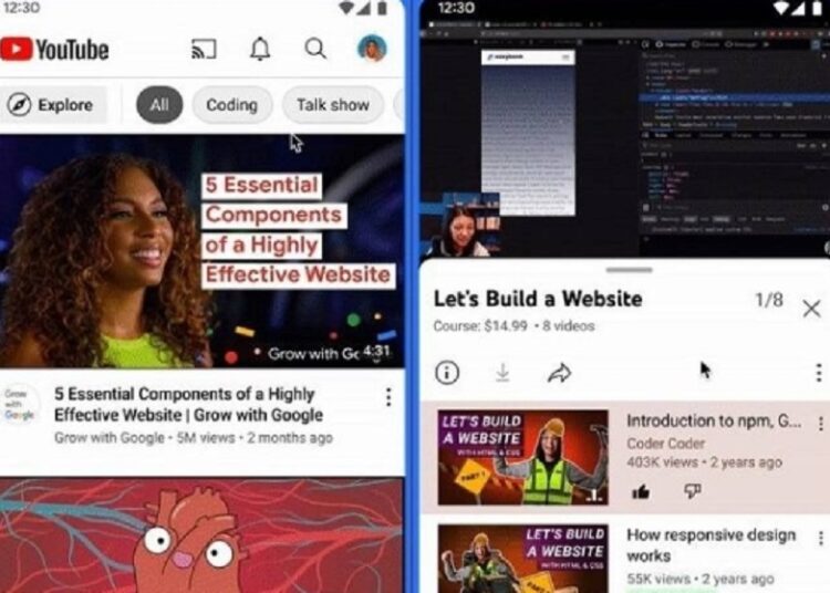 On YouTube, qualified content creators will be able to sell online courses.