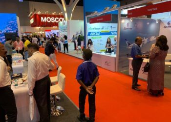 EgyptAir at India travel show