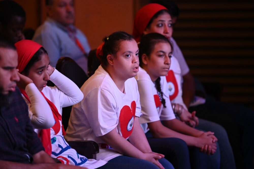 People with special needs display artwork 7 - Egyptian Gazette