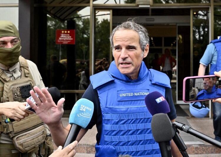 IAEA chief says integrity of Ukraine nuclear plant 'violated' 1 - Egyptian Gazette Rafael Grossi