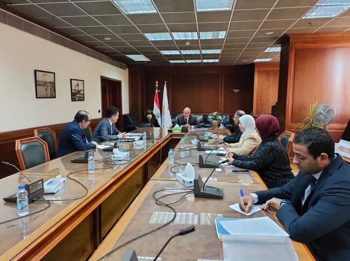Irrigation min., IOFS chief review promoting co-operation 1 - Egyptian Gazette