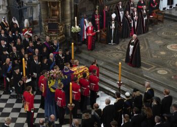 Queen’s funeral: Westminster Abbey service begins for monarch’s final farewell