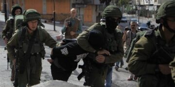 Israel detains 23 Palestinians in WB 1 - Egyptian Gazette Israel detains 23 Palestinians in WB