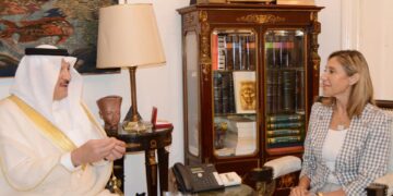 Culture minister, Saudi diplomat discuss intensifying cultural co-operation