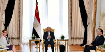 Sisi receives EBRD president