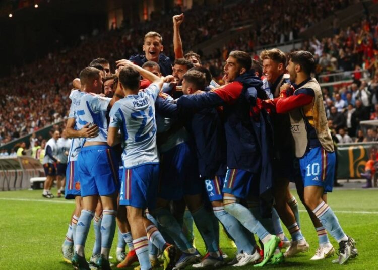 Spain pip Portugal to Nations League finals as Czechs go down 1 - Egyptian Gazette