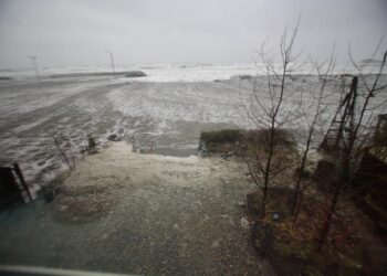 Flood waters receding after storm batters western Alaska