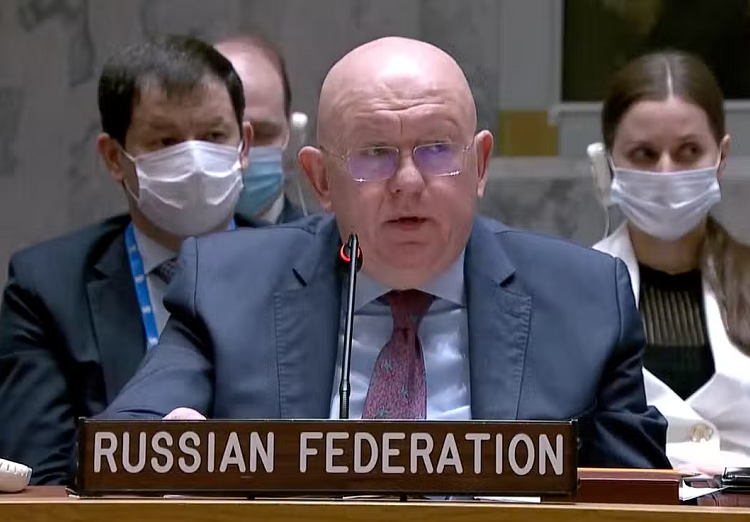 Sanctions prevent Russia from contributions to UN WFP, UNIDO 1 - Egyptian Gazette Vasily Nebenzya