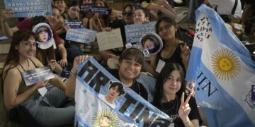 BTS’ Jin bids farewell on ‘magical night’ in Buenos Aires