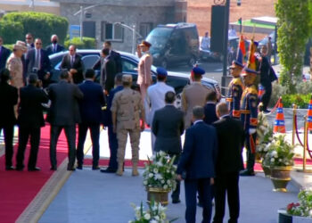 Sisi arrives in Mokkatam to inaugurate control center of national emergency network