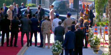 Sisi arrives in Mokkatam to inaugurate control center of national emergency network