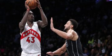 Brooklyn Nets top Toronto Raptors 109-105