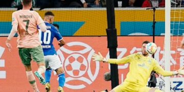 Fullkrug scores late for Bremen to beat Hoffenheim