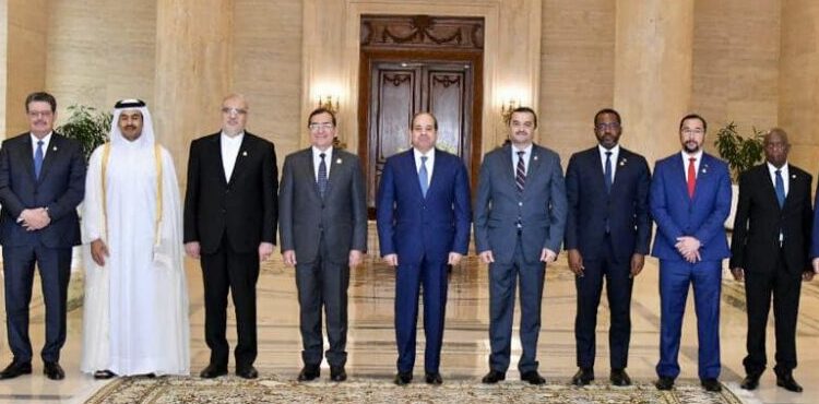 Sisi receives ministers participating in 24th Ministerial Meeting of GECF 1 - Egyptian Gazette