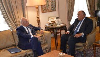 Egypt, Greek FMs start session of talks