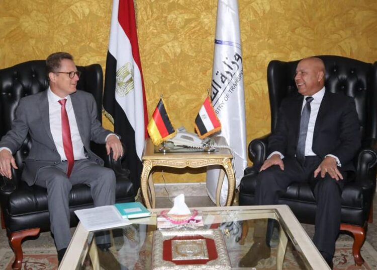 Working with Germany on transport networks 2 - Egyptian Gazette Working with Germany on transport networks 1 - Egyptian Gazette
