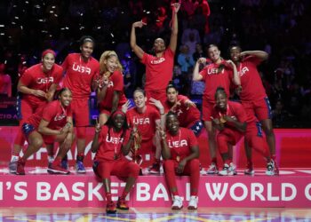 US women win fourth straight gold at World Cup, top China